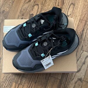 Adidas Terrex Soulstride Rain Ready Trail Running Shoes Black/Grey/White